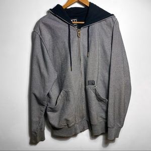 Billabong black and white heavy sweater size large